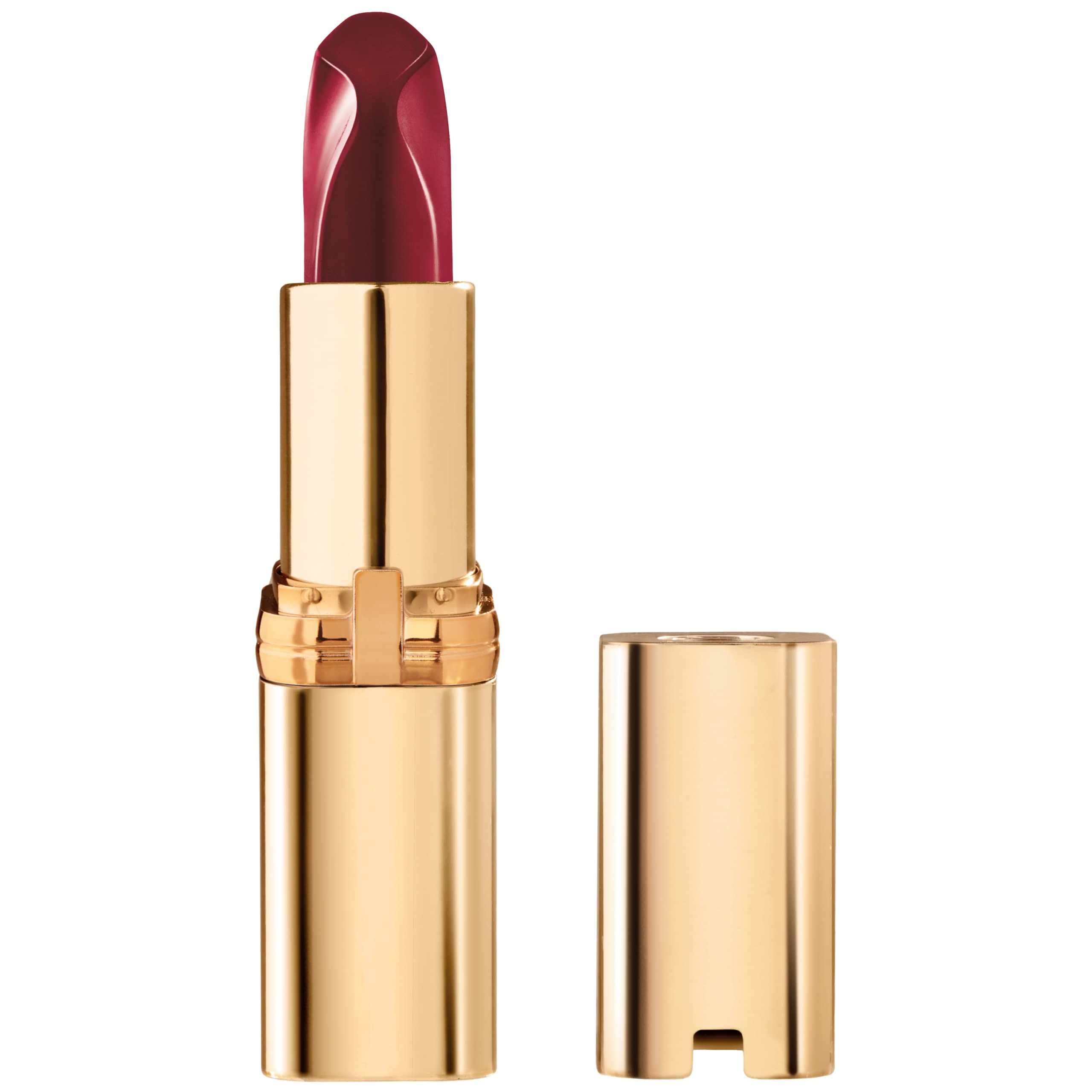 L'Oreal Paris Colour Riche Red Lipstick, Long Lasting, Satin Finish Smudge Proof Lipstick with Hydrating Argan Oil & Vitamin E, Reds of Worth, Hopeful Red, 0.13 Oz