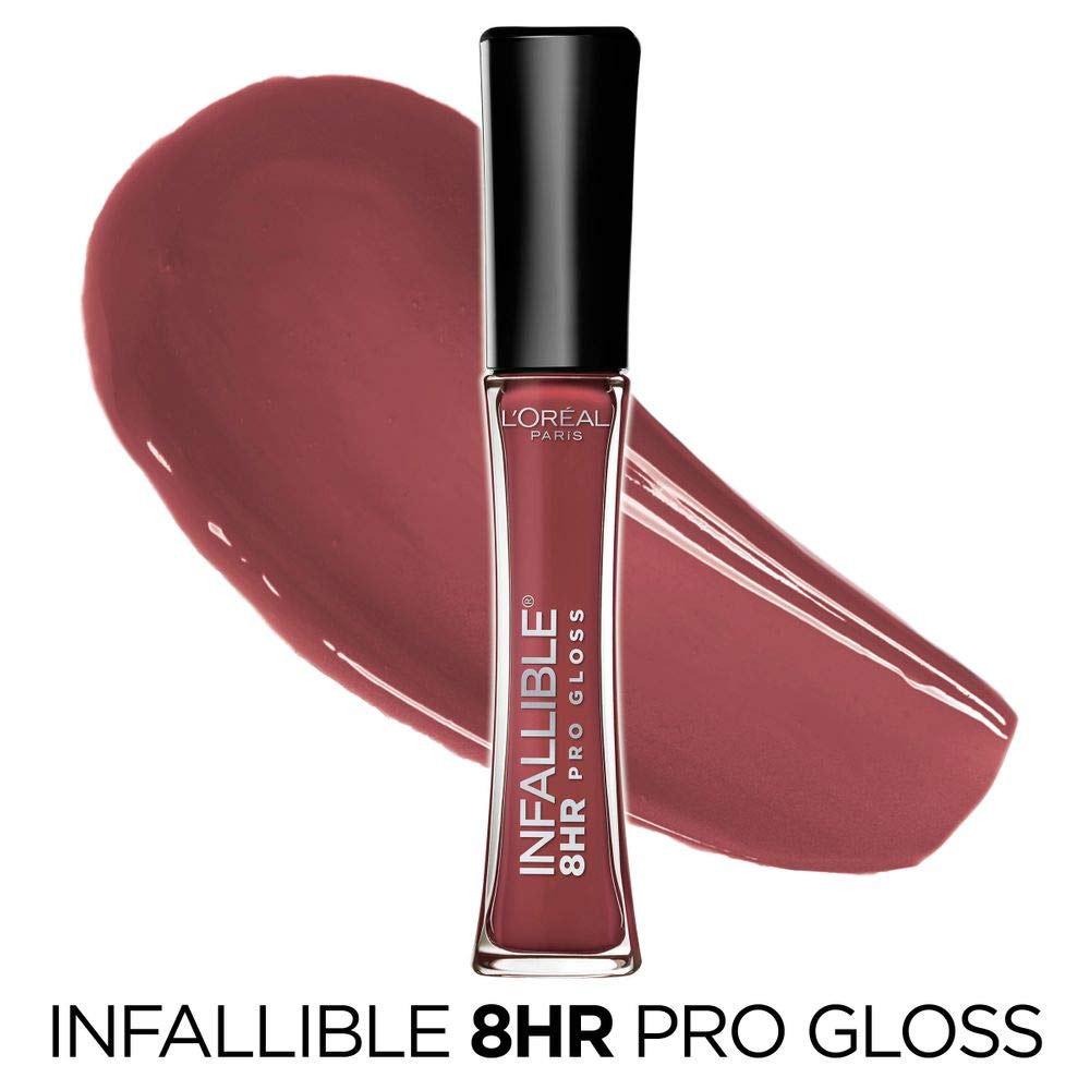 3369-l-oreal-paris-makeup-infallible-8-hour-hydrating-lip-gloss-sangria-0.21-fl-oz-2.jpg L’Oreal Paris Makeup Infallible 8 Hour Hydrating Lip Gloss, Sangria, 0.21 Fl Oz